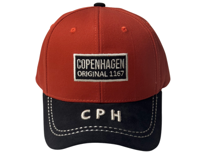 Cap, CPH Original 1167, Red/Black