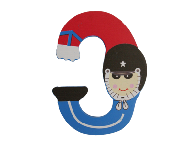 Wooden Number Guardsman 3