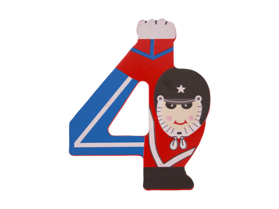 Wooden Number Guardsman 4