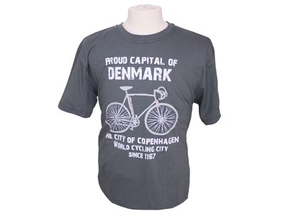 T-Shirt, Bicycle, Green