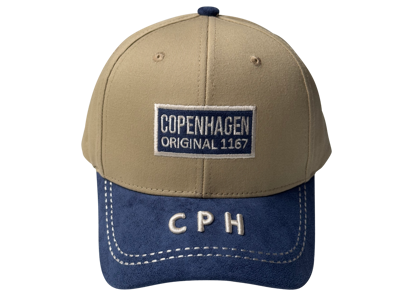 Cap, CPH Original 1167, Beige/Blue