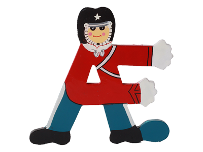 Wooden Letter Guard Æ