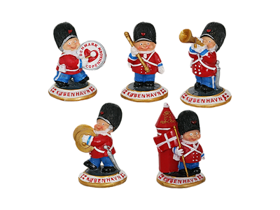 Figurine Guardsman 5 Pieces
