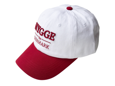 Cap, Hygge By Copenhagen, Red/White