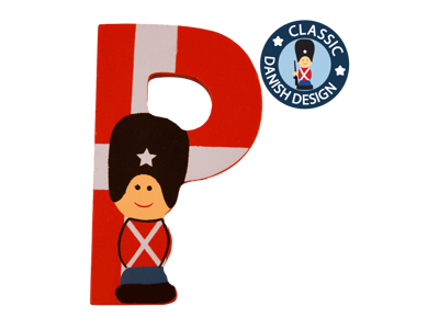 Wooden Letter Guardsman And Flag P