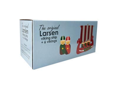 Figurine, Viking Ship 6 Vikings