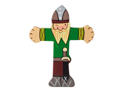 Wooden Letter Viking T