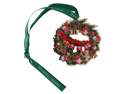 Christmas Ornament Wreath