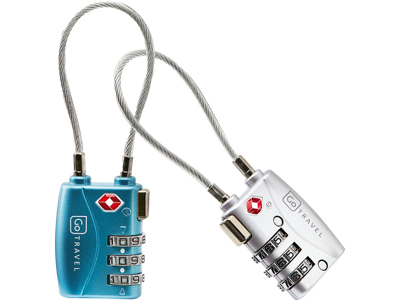 TSA Padlock Set With Cable