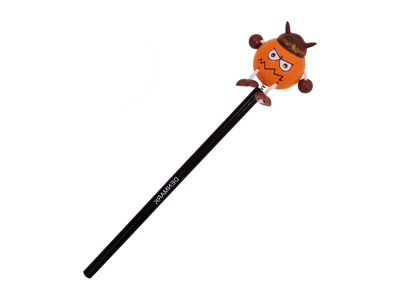 Pencil Made Of Wood Angry Viking