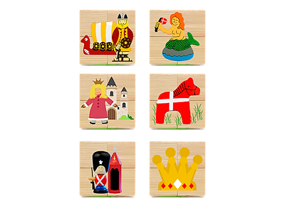 Block Puzzle Danish Design Wood