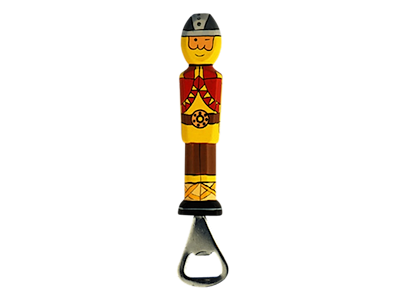 Bottle Opener Viking Red