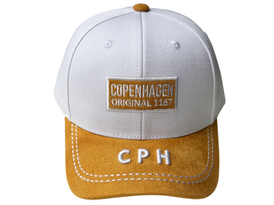 Cap, CPH Original 1167, White/Yellow
