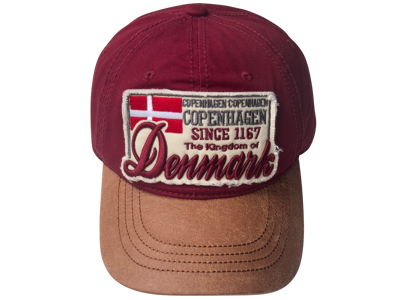 Cap, Copenhagen Denmark, Winered/Brown